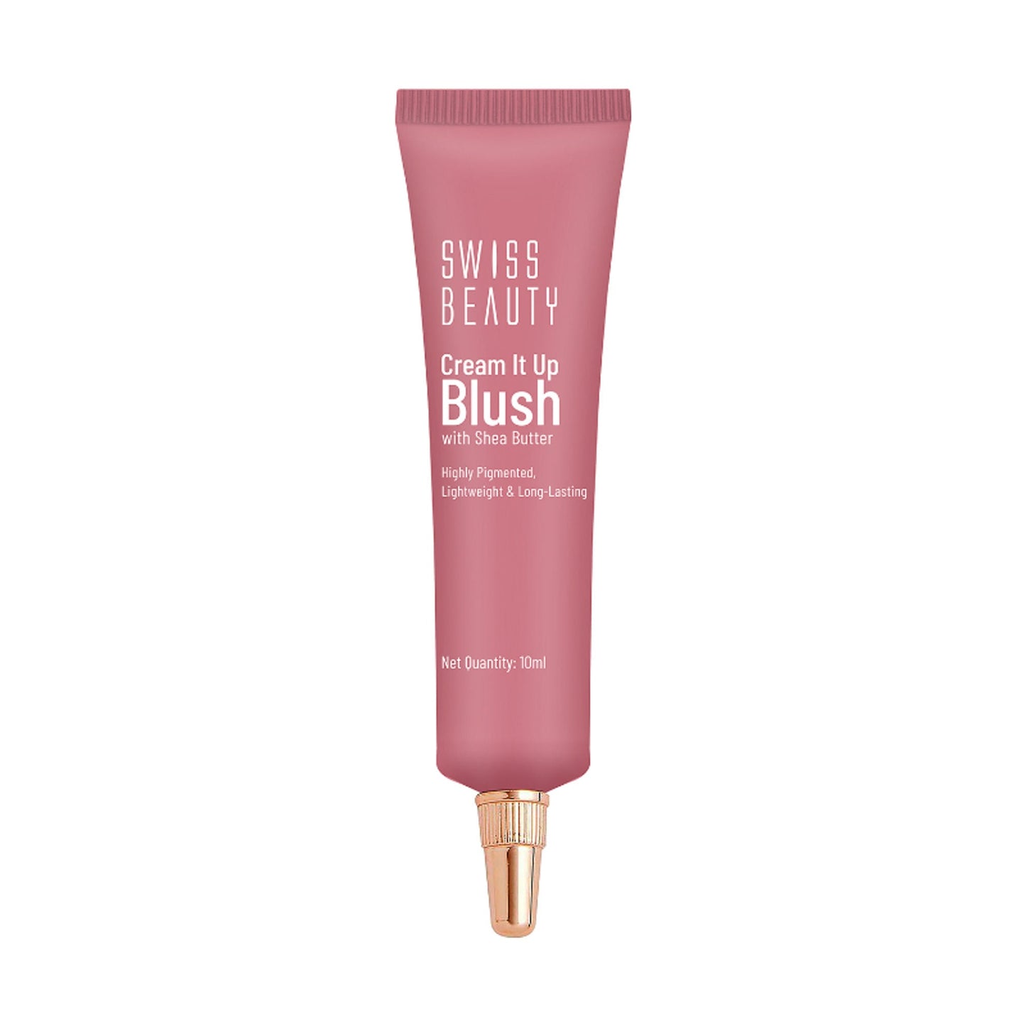 Swiss Beauty Cream It Up Blusher With Shea Butter , Multi-Functional , Matte Finish - 5 Cheek-o-pink