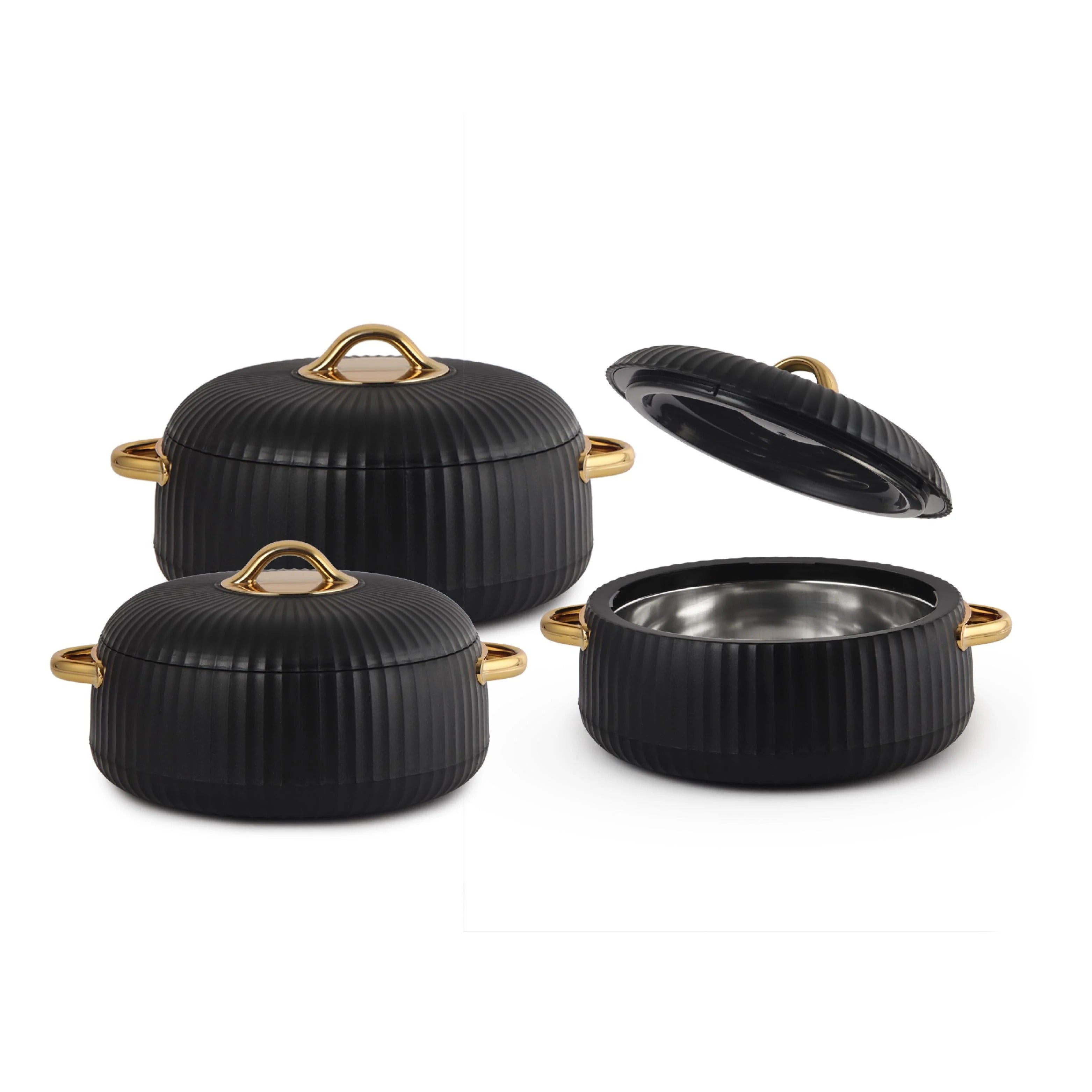 Cello Aurum Insulated Casserole Set of 3