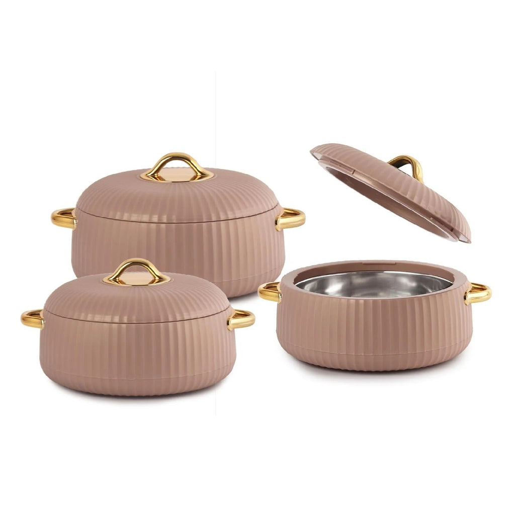Cello Aurum Insulated Casserole Set of 3