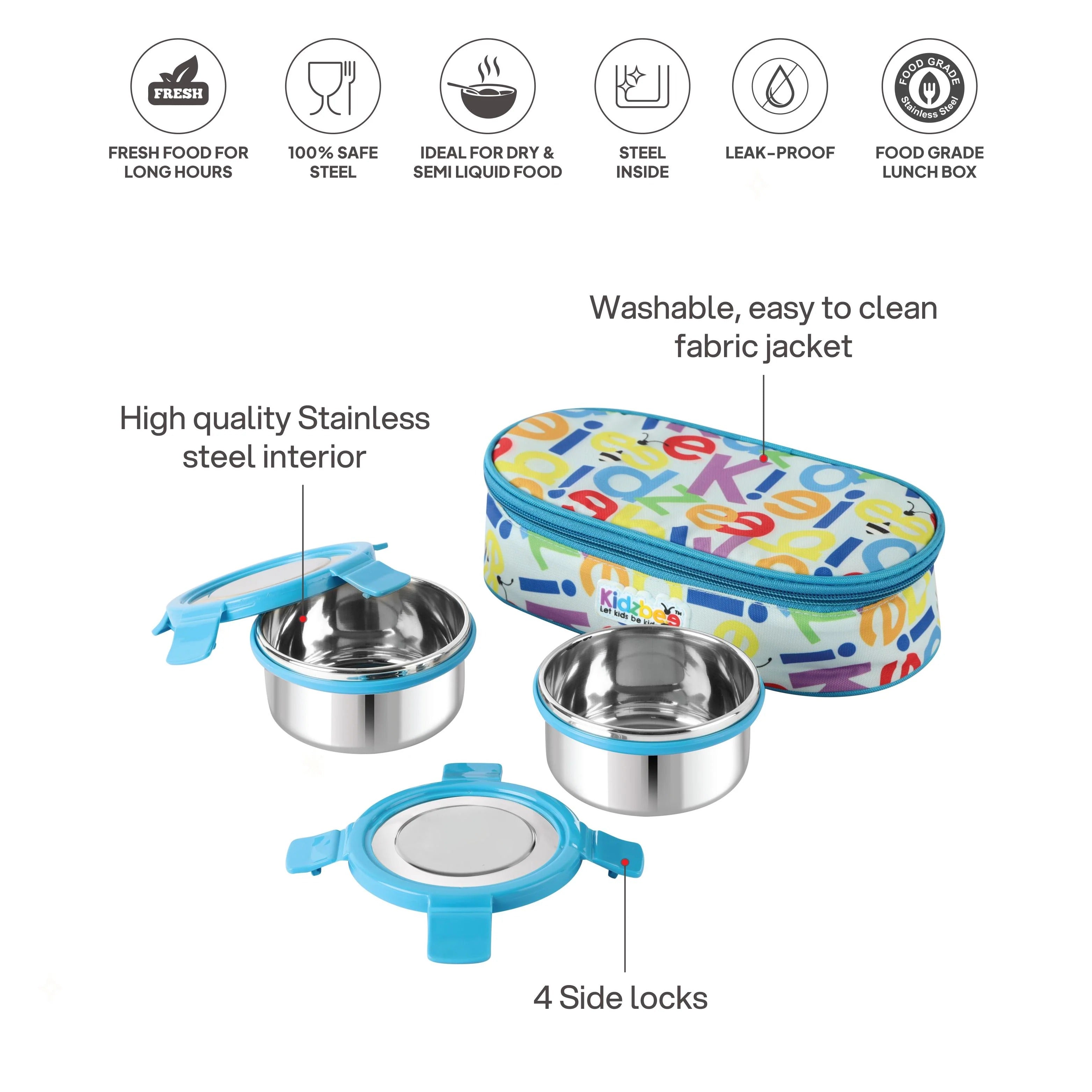 Cello Kidzbee Mini Meal Bento Kids Lunch Box Set