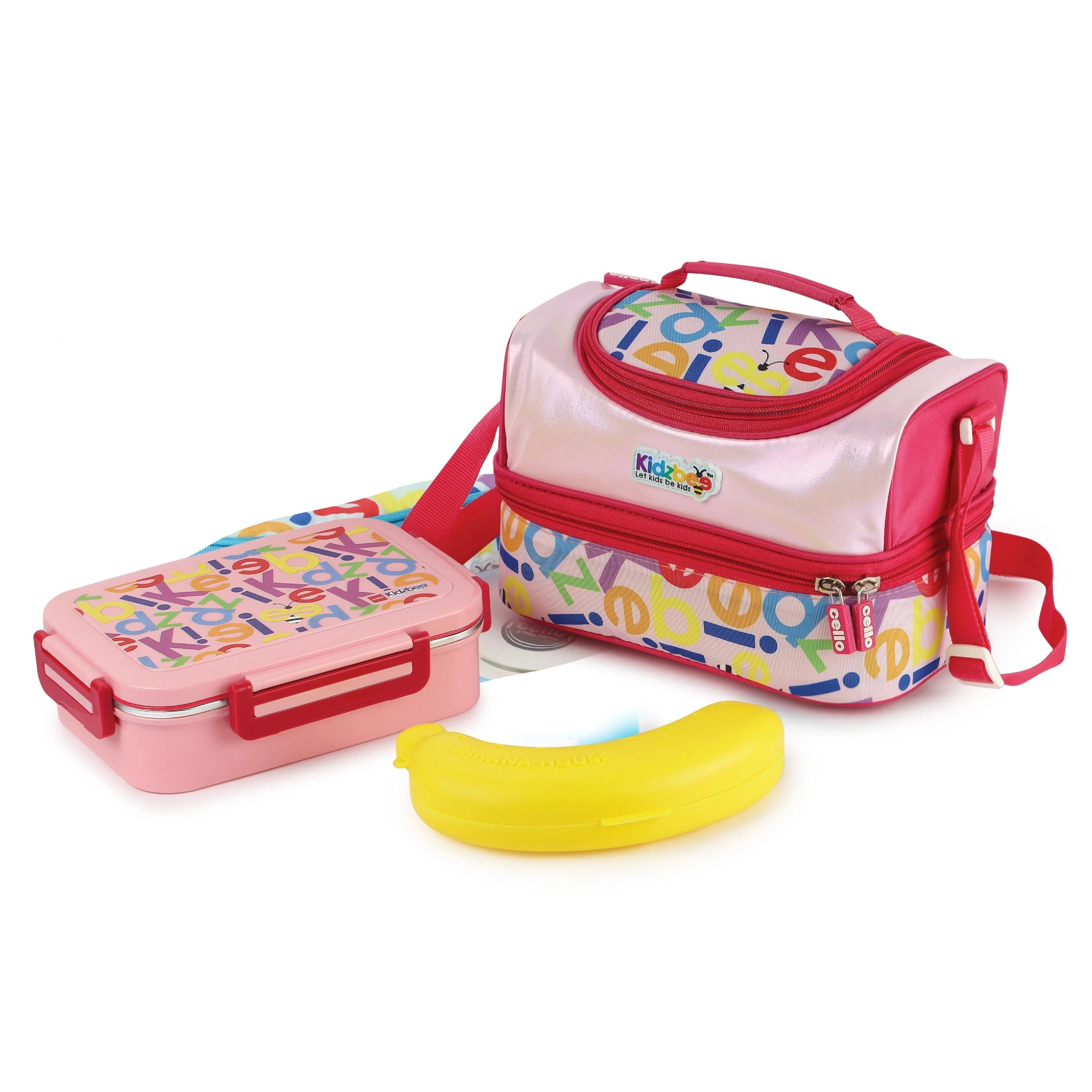 Cello Kidzbee Mini Meal Bento Kids Lunch Box Set
