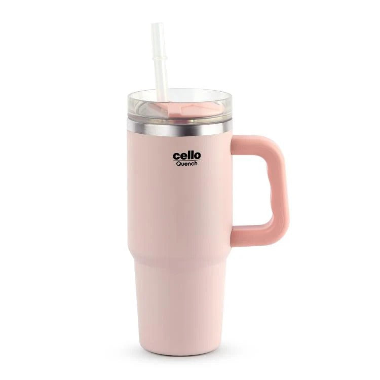 Cello Quench Go On-the-Go Stainless Steel Sports Bottle 600ml