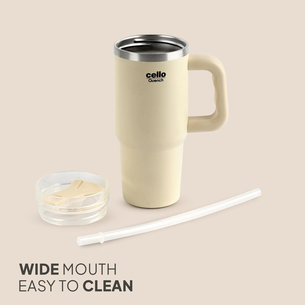 Cello Quench Pro On-the-Go Insulated Stainless Steel Bottle 900ml