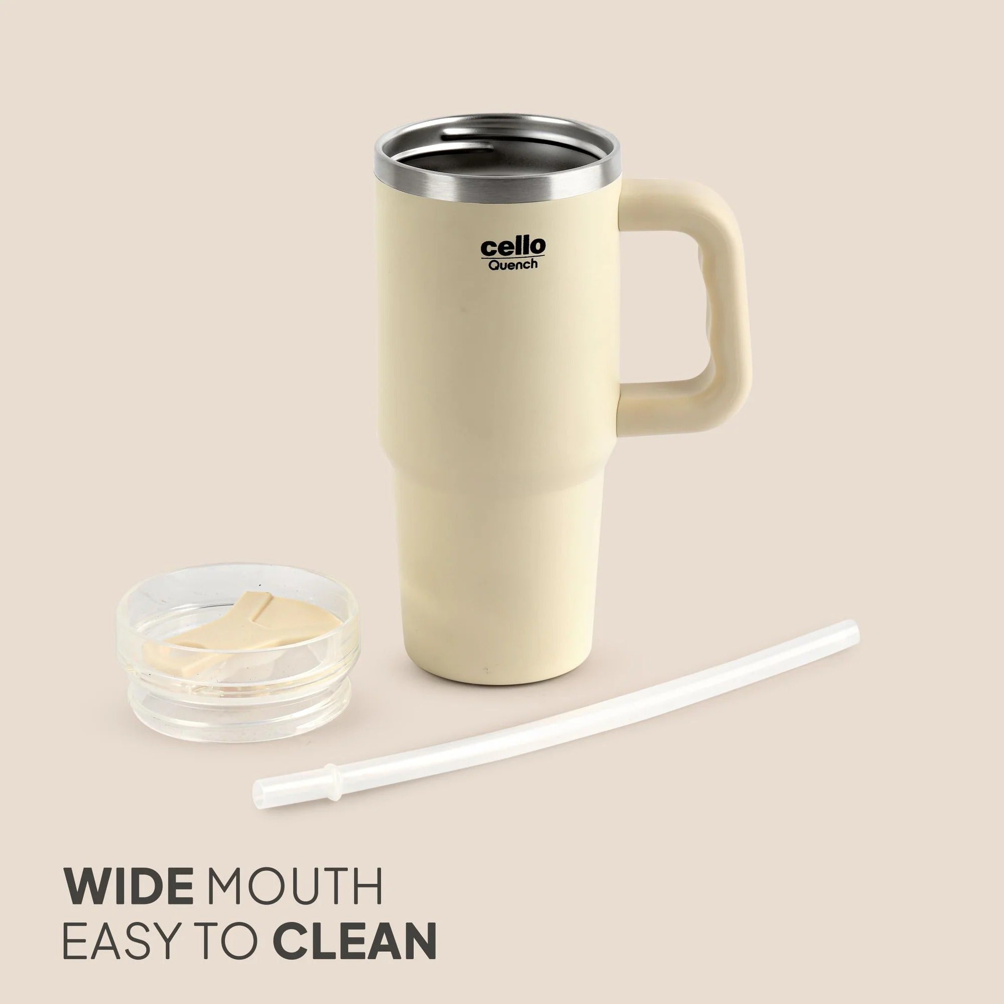 Cello Quench Pro On-the-Go Insulated Stainless Steel Bottle 900ml