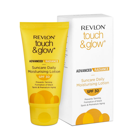 REVLON TOUCH & GLOW ADVANCED RADIANCE SUN CARE DAILY MOISTURIZING LOTION SPF 30 - 50 ml