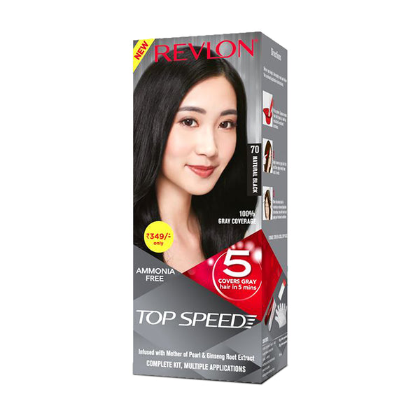 Revlon Top Speed Hair Color Small Pack - 55 gms