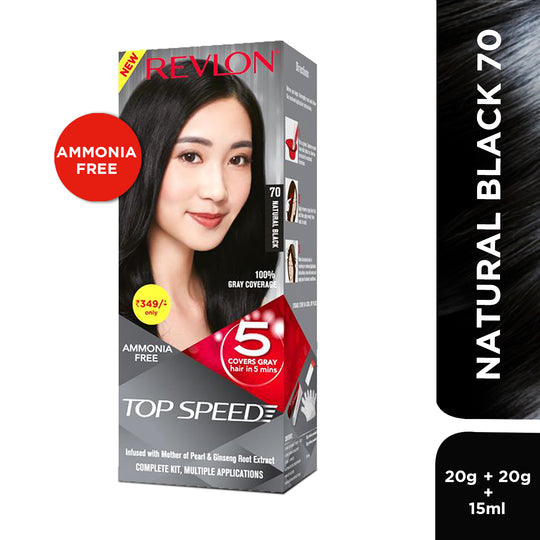 Revlon Top Speed Hair Color Small Pack - 55 gms