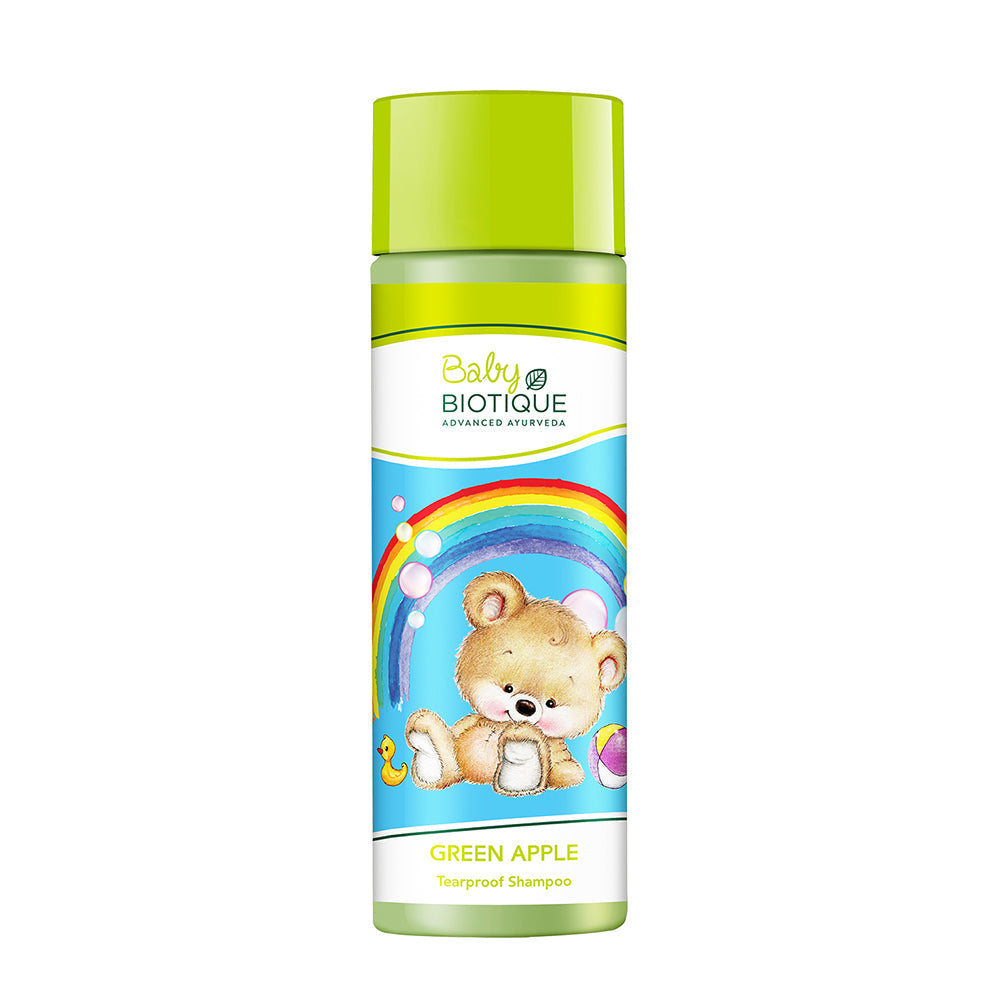 Biotique Disney Baby Bio Green Apple Tearproof Shampoo For Kids - 190 ml
