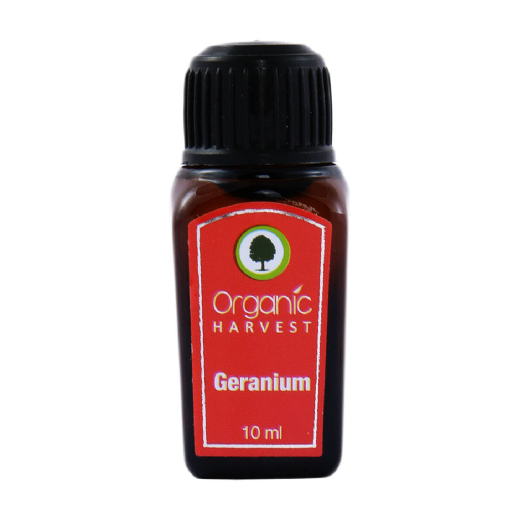 Organic Harvest Geranium Essential Oil - 10 ml