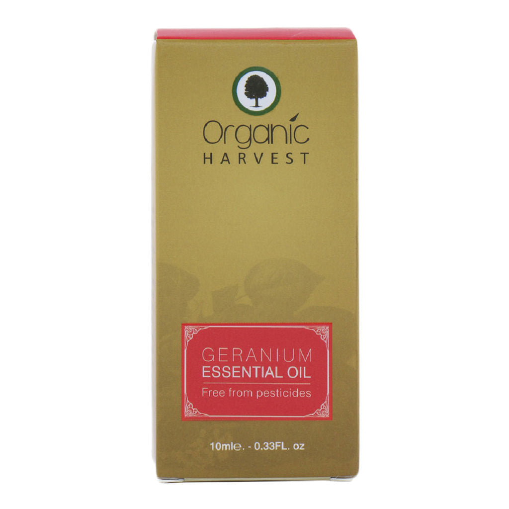 Organic Harvest Geranium Essential Oil - 10 ml