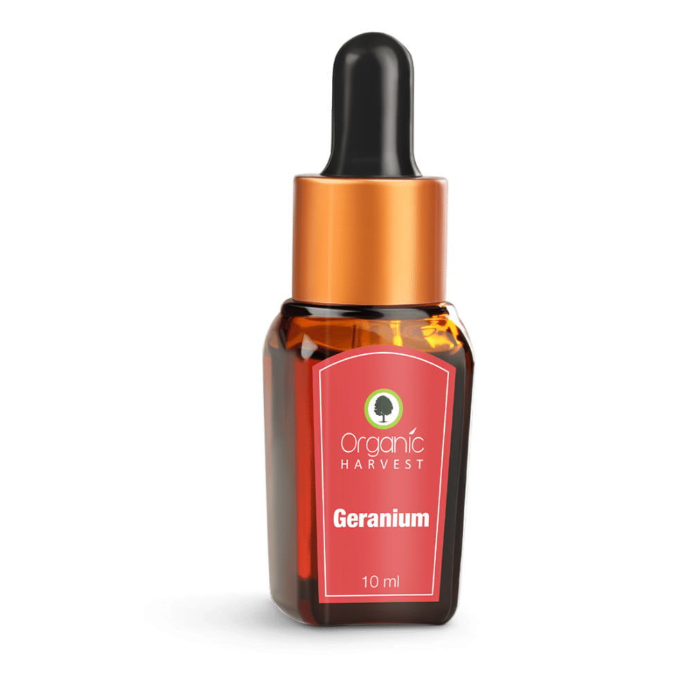 Organic Harvest Geranium Essential Oil - 10 ml