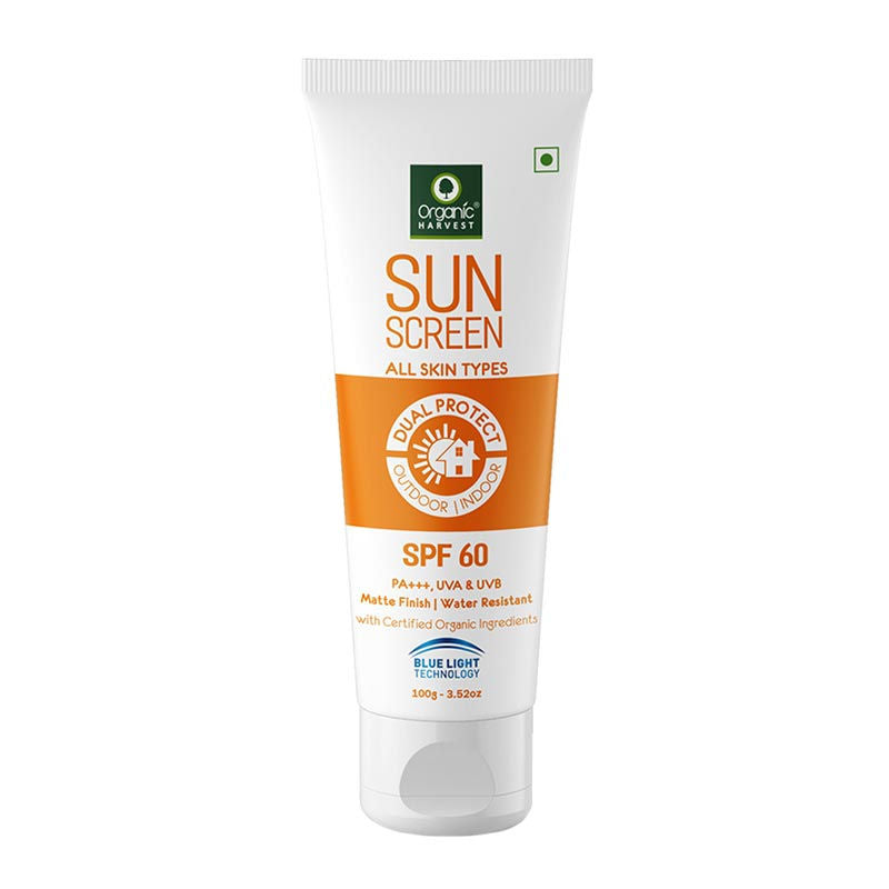 Organic Harvest Sunscreen  For All Skin SPF 60 - 100 gms