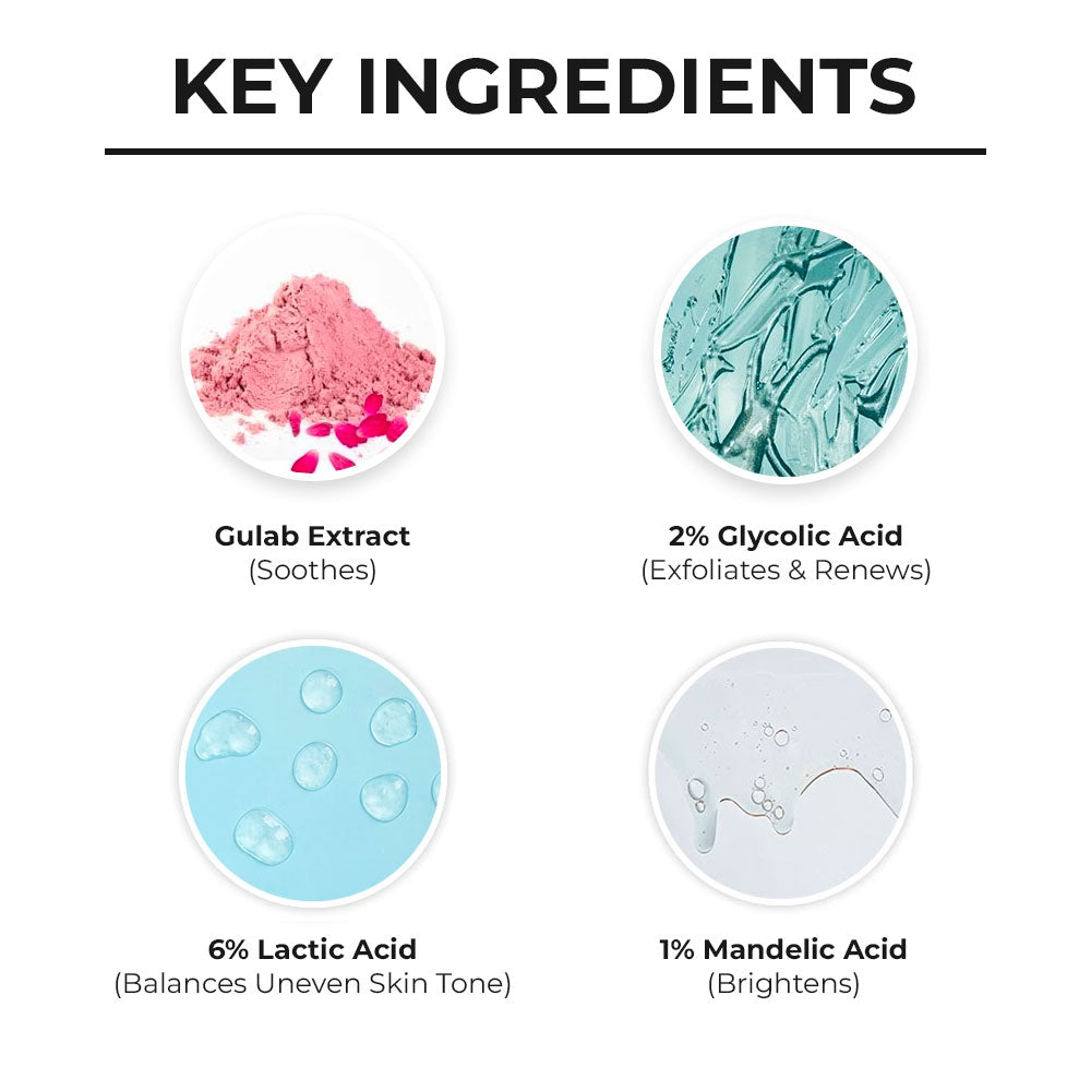 Dr. Shethâ€™s Gulab & Glycolic Acid Body Peel - 100 gms