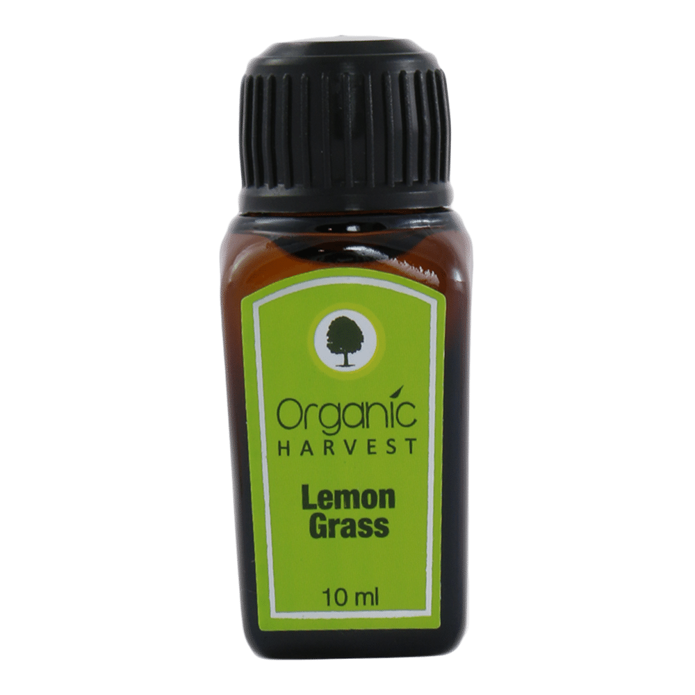 Organic Harvest Lemon Grass Essential Oil - 10 ml