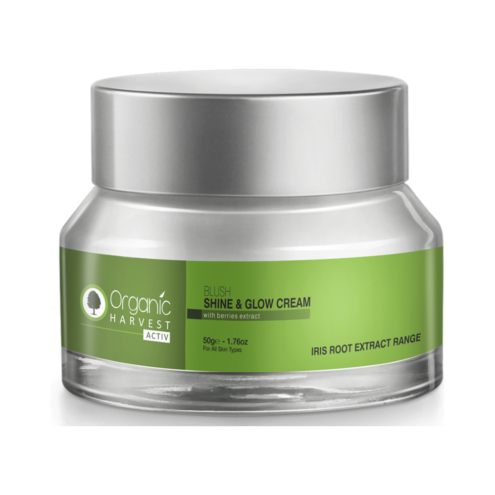 Organic Harvest Activ Blush Shine & Glow Cream With Berries Extract - 50 gms