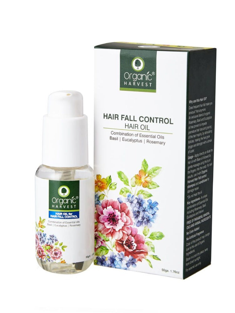Organic Harvest Hair Oil for Hair Fall Control - 50 ml
