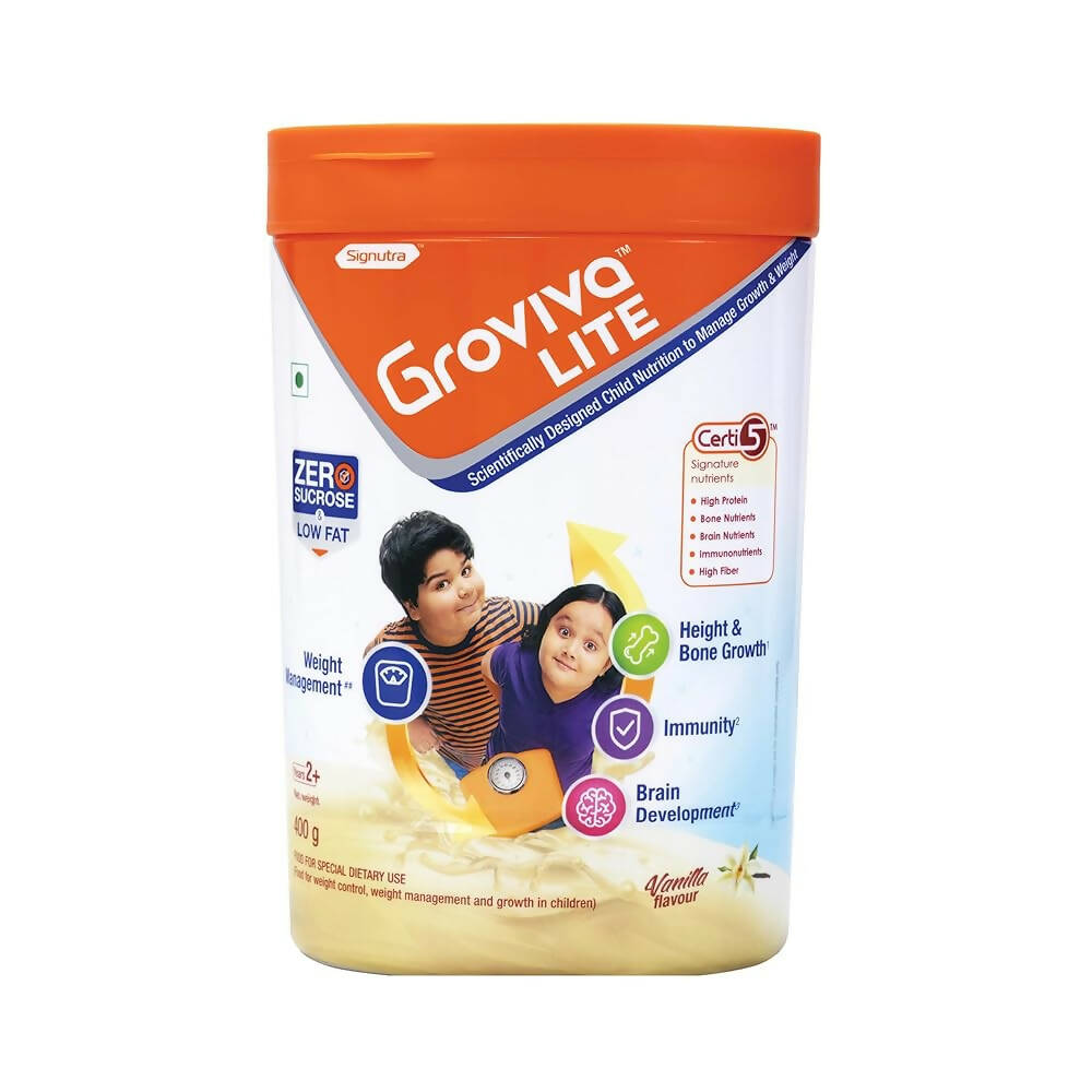 Groviva Lite Child Nutrition Powder to Manage Growth & Weight