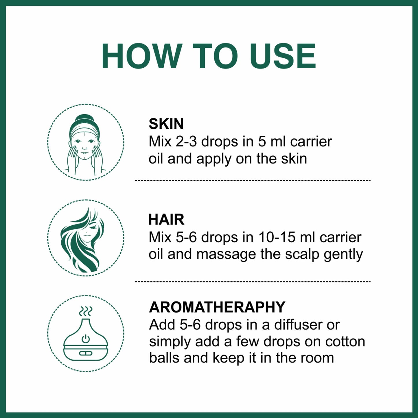 She Essentials Rosemary Essential Oil For Hair Growth & Longer Hair - 100% Pure & Natural