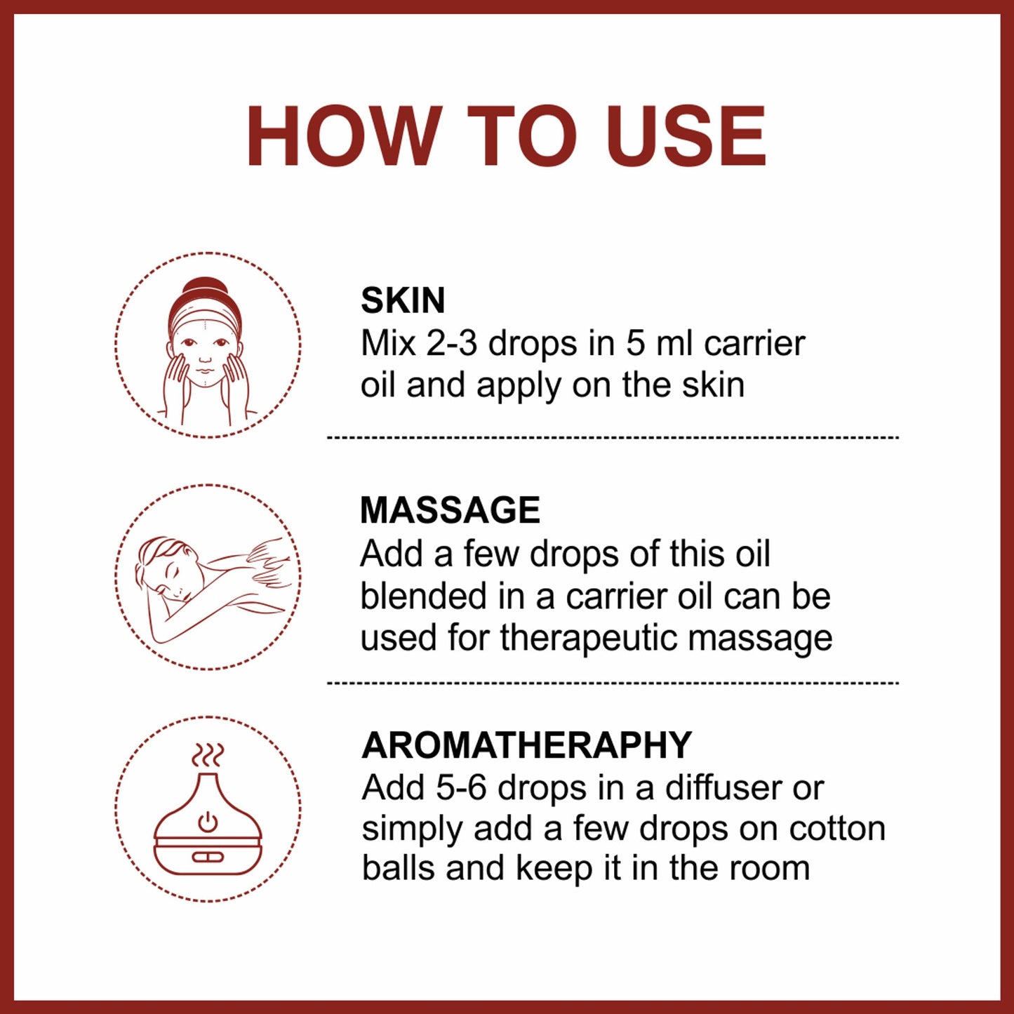 She Essentials Rose Essential Oil For Glowing & Brightening Skin - 100% Natural