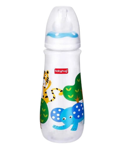 Babyhug Drop Anti Colic Sterilizable Feeding Bottle Blue