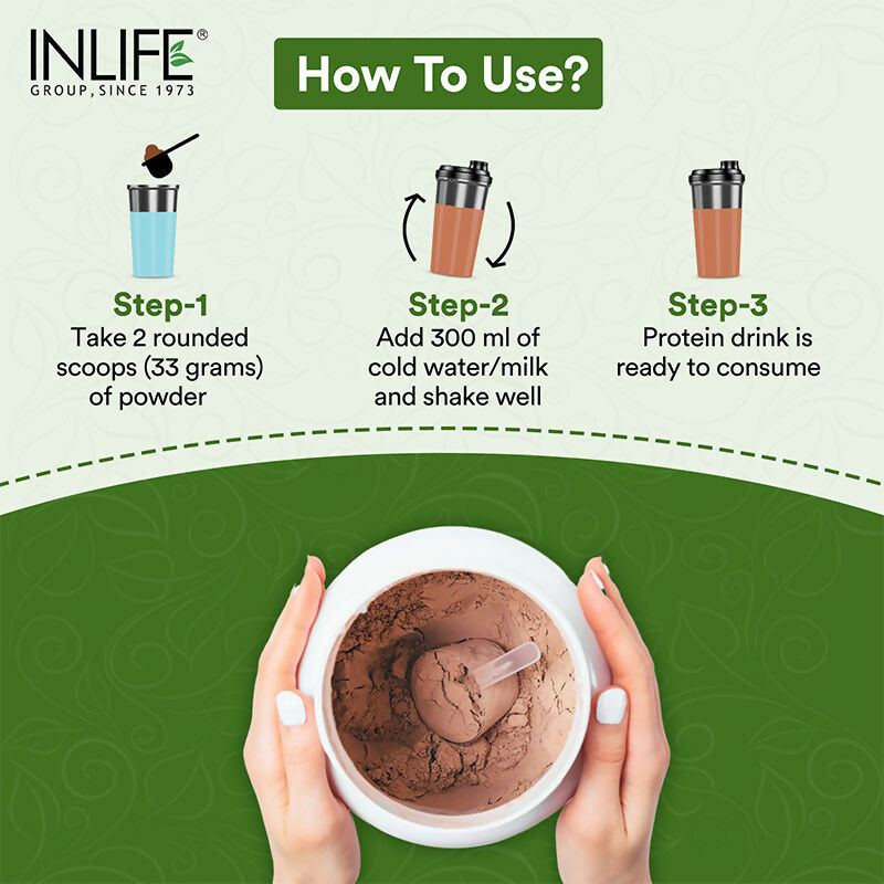 Inlife Plant Protein Powder Coffee