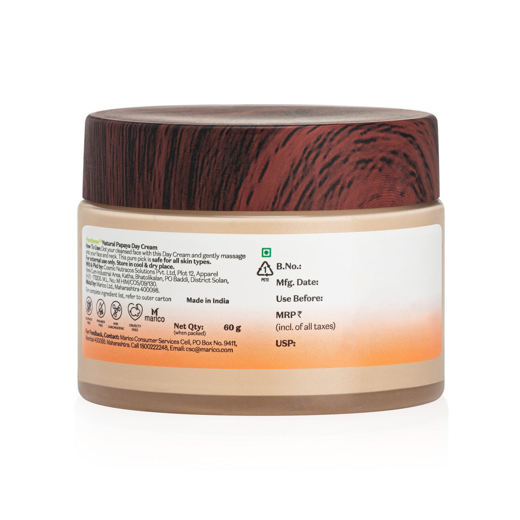 Puresense Natural Papaya Day Cream - 60 gms