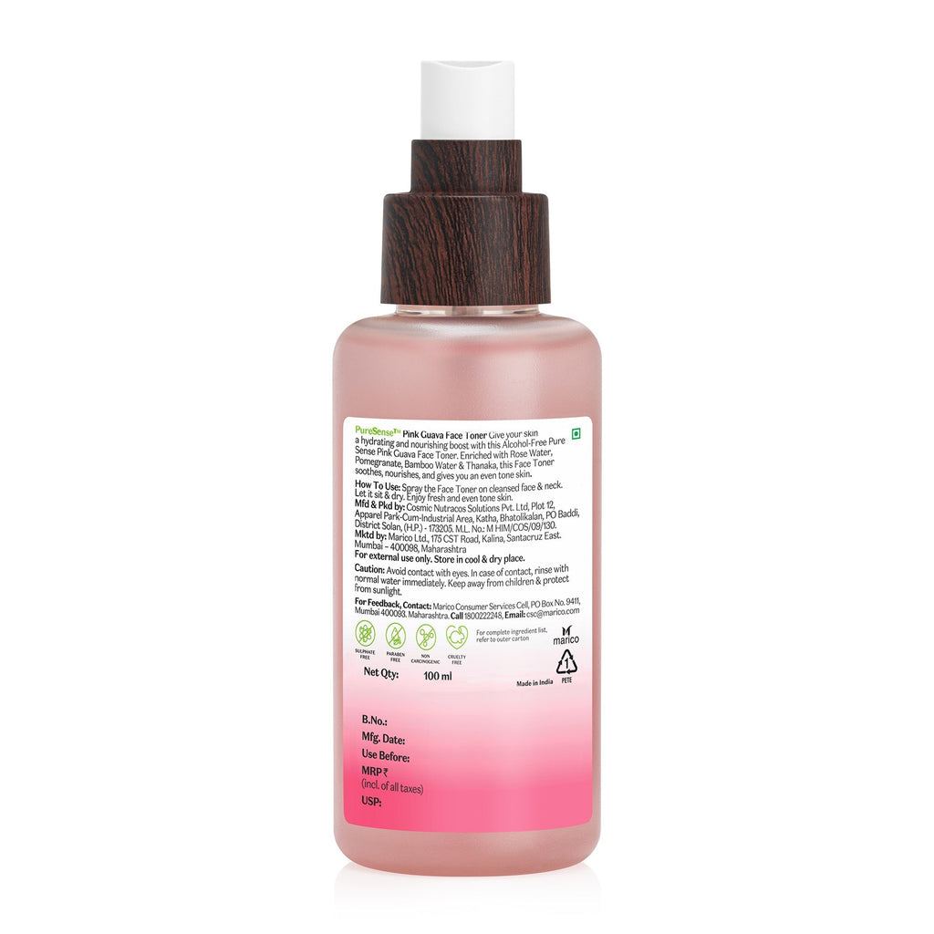 Puresense Pink Guava Face Toner - 100 ml