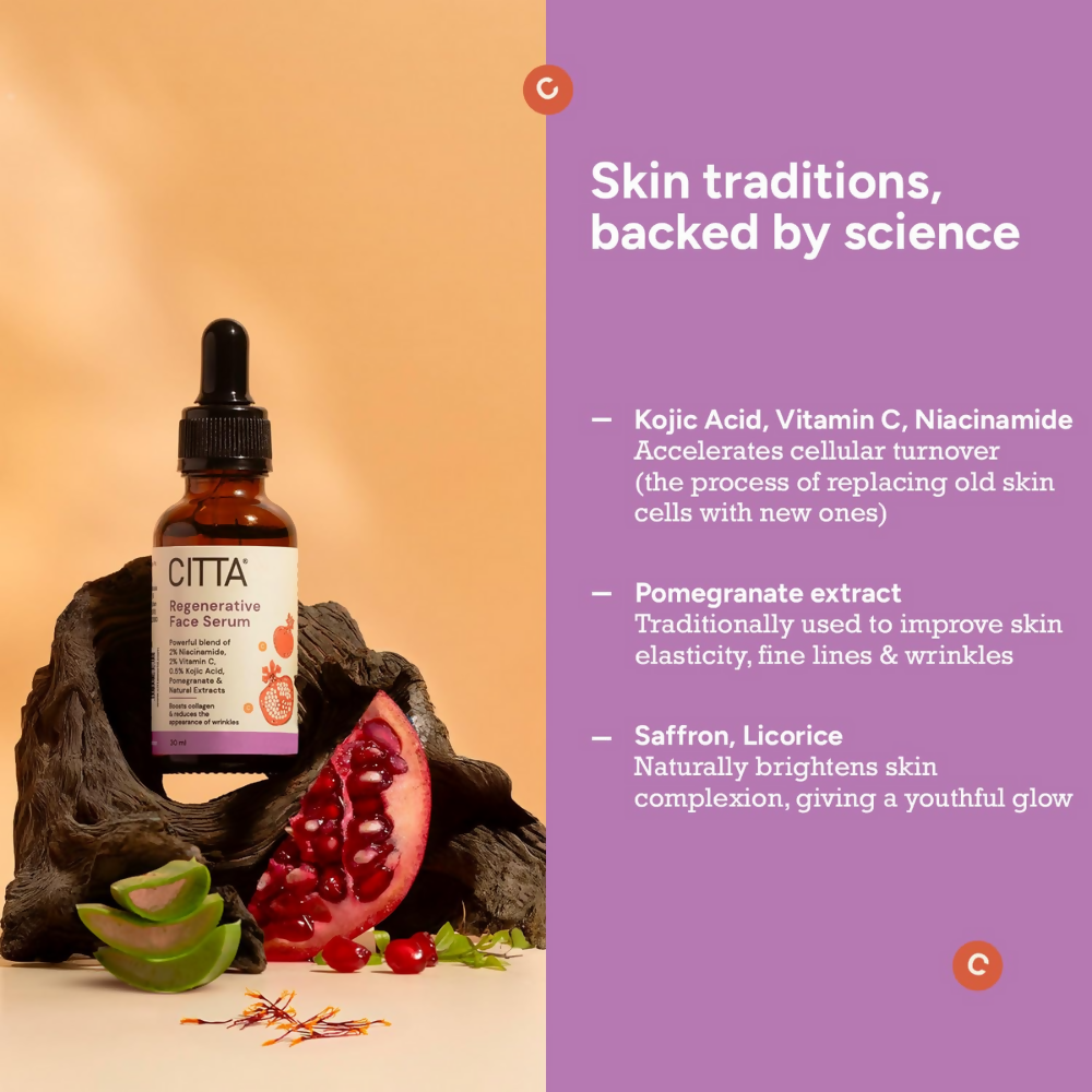 Citta Anti-Aging Face Serum – Regenerative Serum