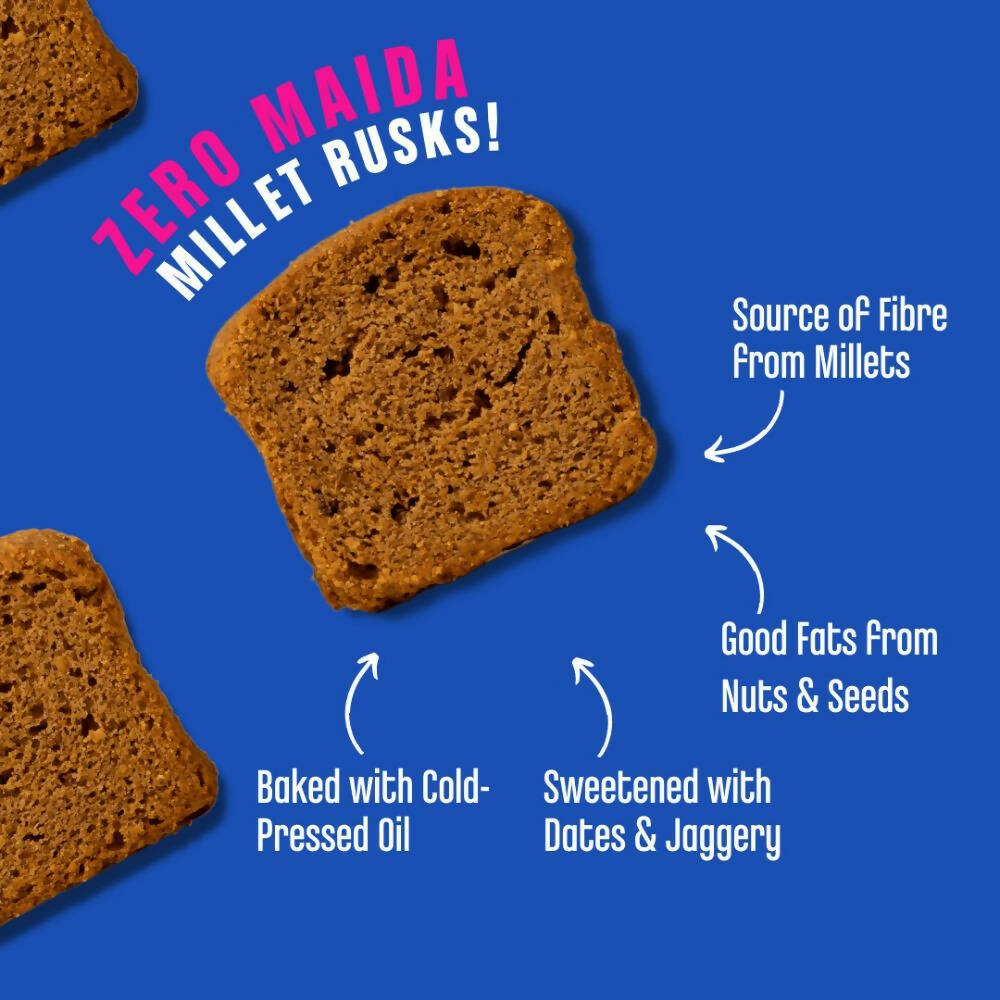 Early Foods Ragi Millet Rusk