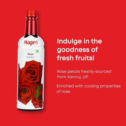 Mapro Rose Sharbat Gluten Free