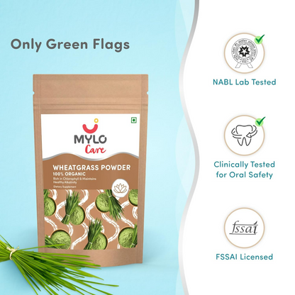 Mylo Care 100% Natural Wheatgrass Powder