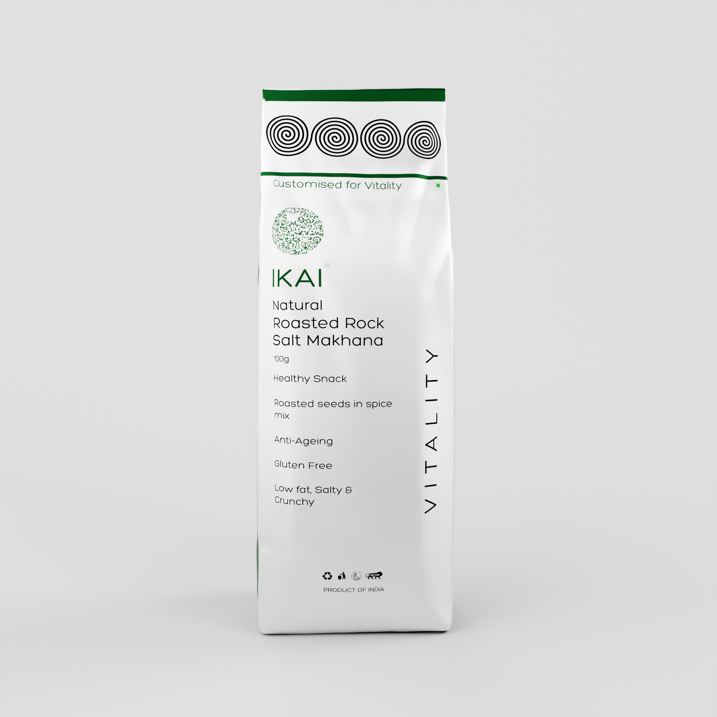 IKAI Natural Sendha Namak Makhana