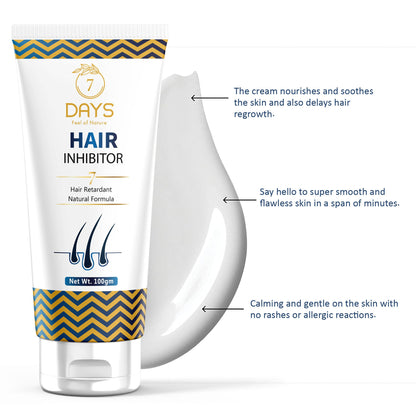 7Days Organic Natural Hair Inhibitor - 100 gms