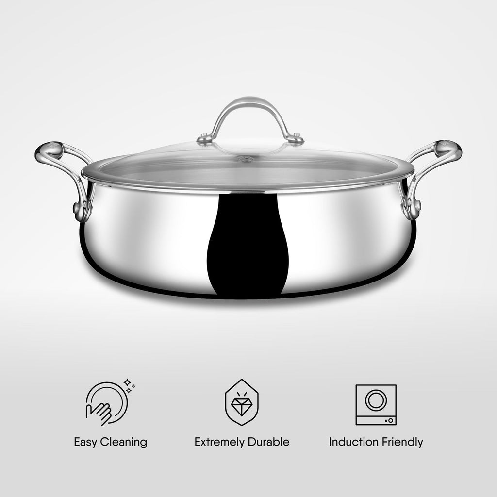 Stahl Artisan Biryani Handi + Lid