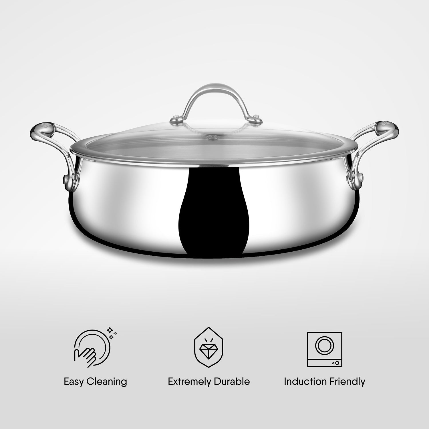 Stahl Artisan Biryani Handi + Lid