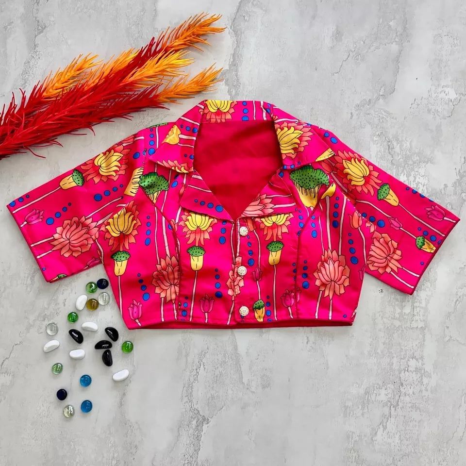 Chilly Silk Blouse