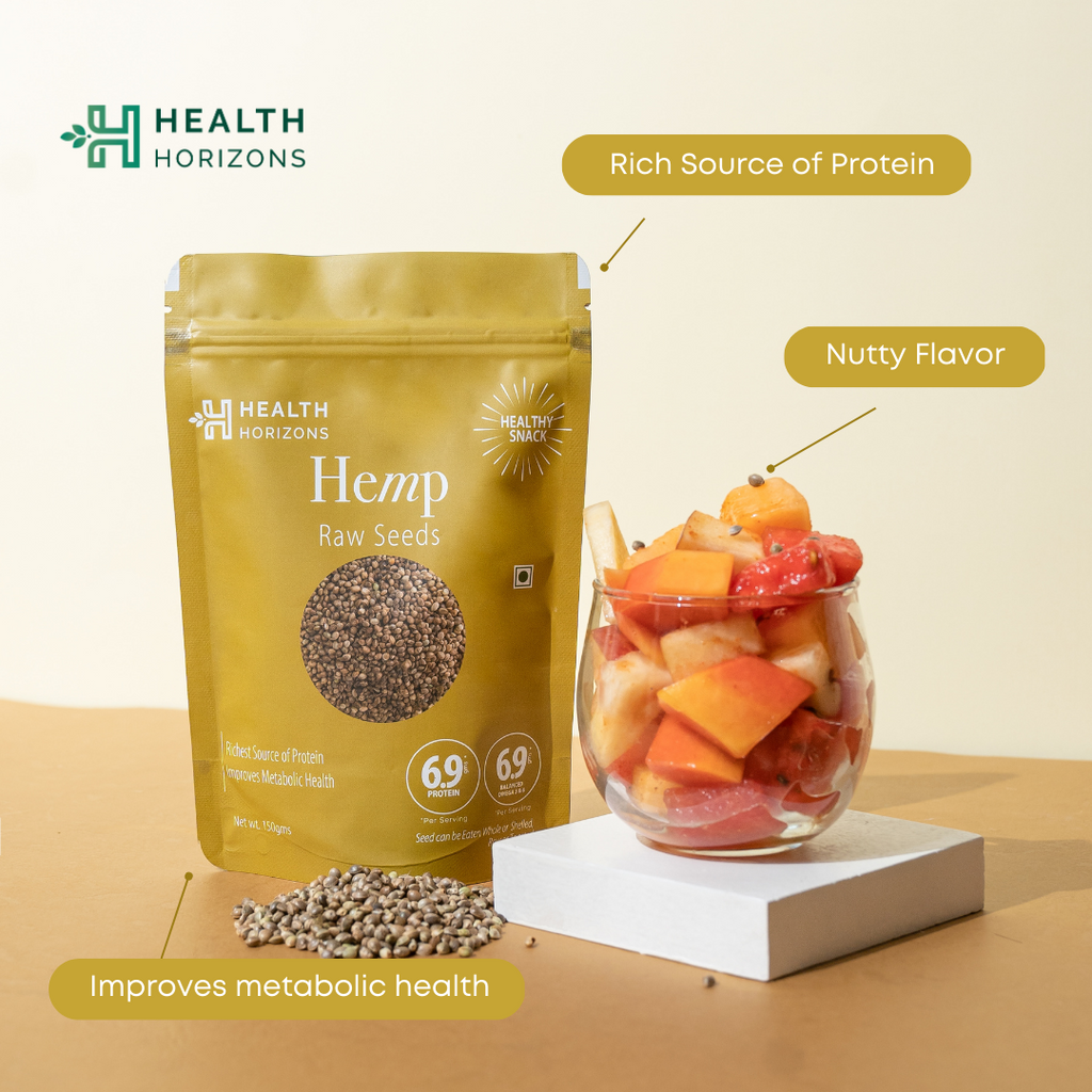 Health Horizons Raw Hemp Seed Plus Hemp Power Bar Combo
