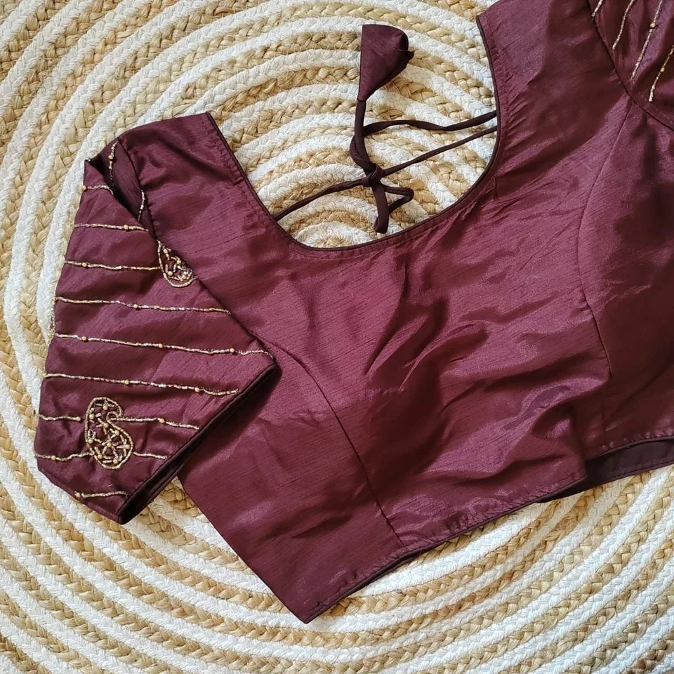 Pure Silk Saree Blouse