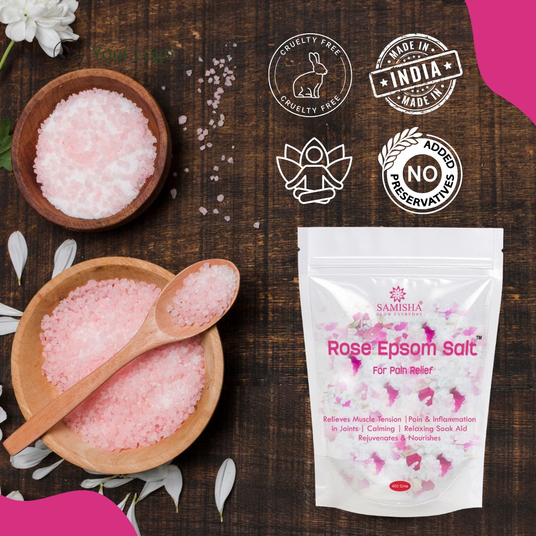 Samisha Rose Epsom Salt For Pain Relief