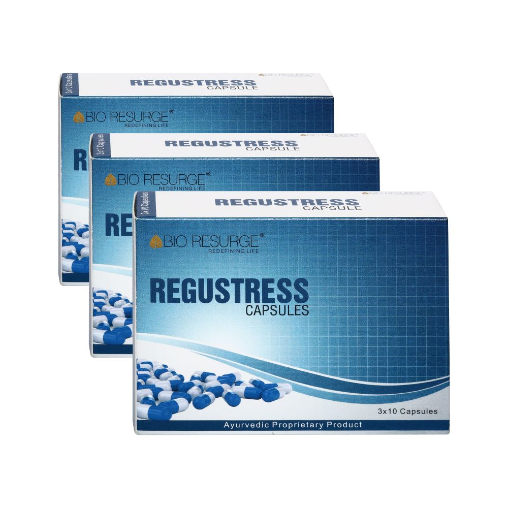 Bio Resurge Regustress Capsules for Anxiety - 30 Capsules