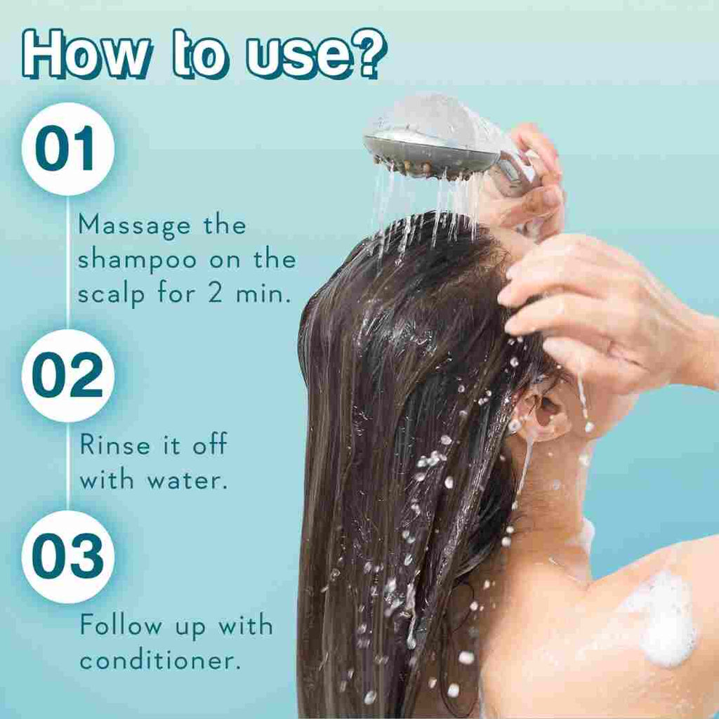 WishCare AHA BHA Anti-Dandruff Shampoo - 250 ml