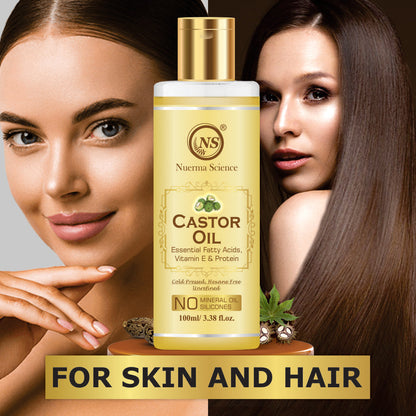 Nuerma Science Castor Oil For Hair & Body
