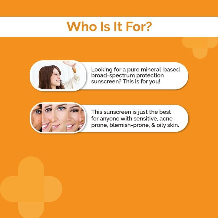 1% Hyaluronic Tinted Sunscreen Gel for Broad Spectrum Protection - 50g