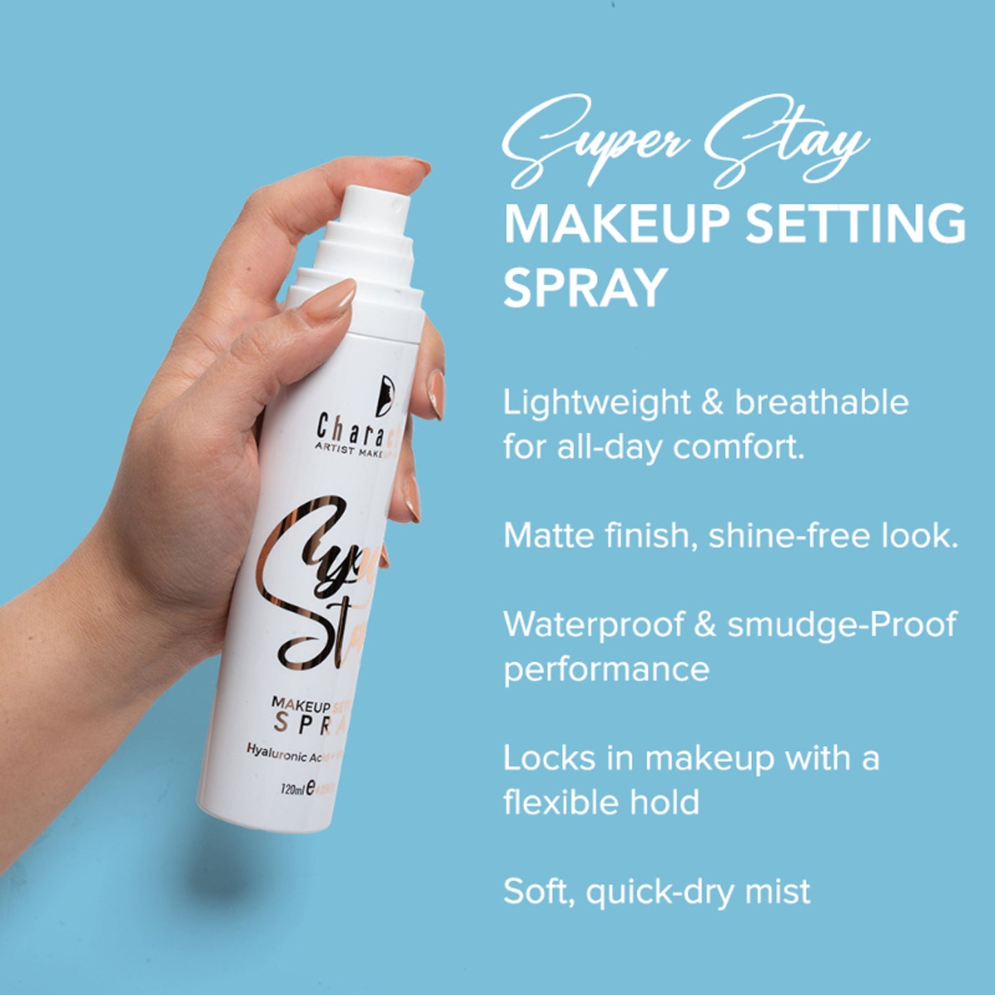 Character Super Stay Makeup Setting Spray - Mfc001