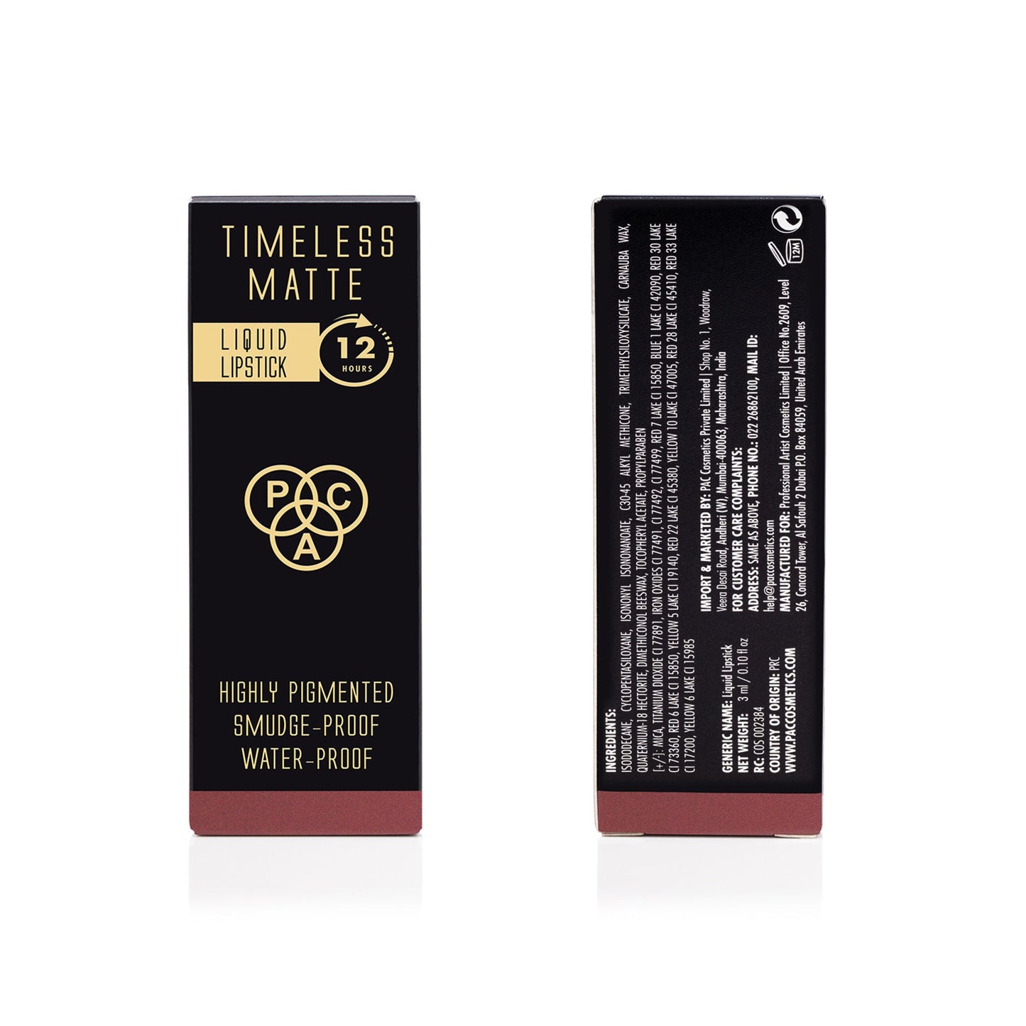PAC Studio Timeless Matte Mini Lipstick - Bombshell