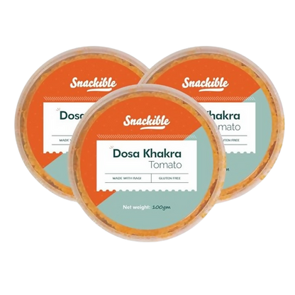 Snackible Tomato Dosa Khakra