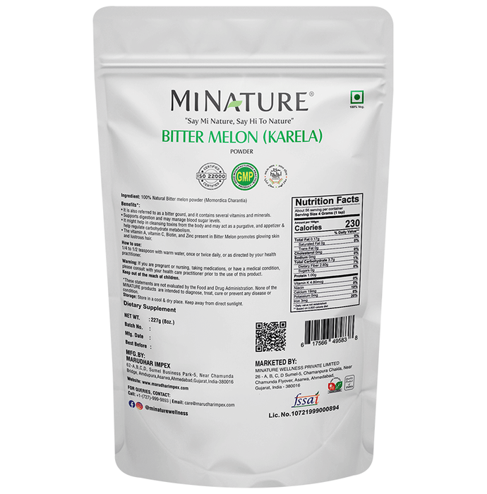 Minature Bitter Melon (Karela) Powder
