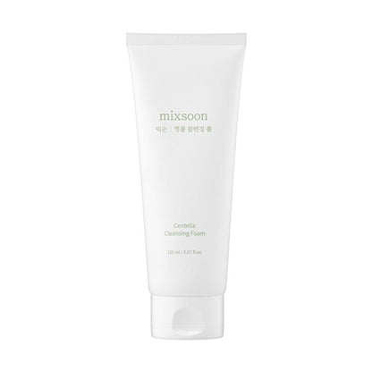 Mixsoon Centella Cleansing Foam, Gentle Face Wash for Redness & Acne-Prone Sensitive Skin