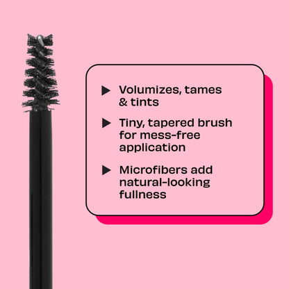 Benefit Cosmetics Gimme Brow+ Brow-Volumizing Fiber Gel Mini - 6 Warm Black-Brown