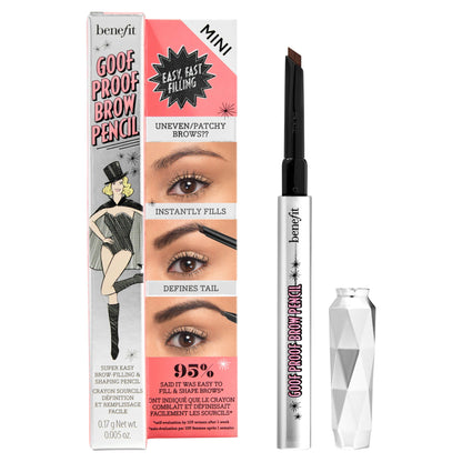 Benefit Cosmetics Goof Proof Eyebrow Pencil Mini - 5 Warm Black-Brown